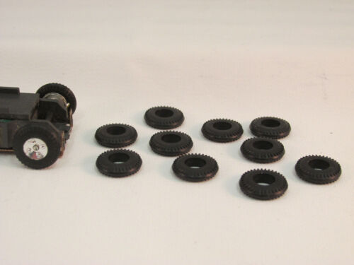 AURORA TJET LKW REIFEN 12 STCK. ~ 3 SETS ~ NEU REPRO ~ PASST LKW, HOT ROD, INDY.. - Bild 2 von 4