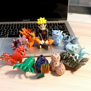 10pcs//set Anime Naruto Shippuden Uzumaki /& Tailed Beast PVC Figure New