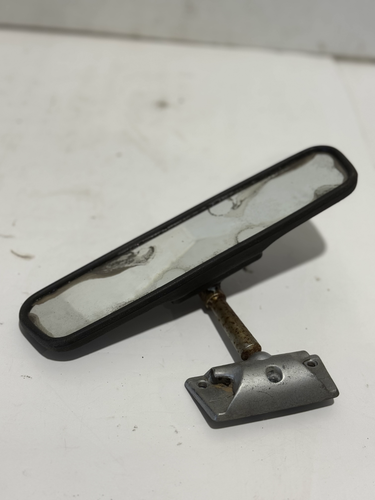 1975-1980 DODGE D100 D150 RAMCHARGER INTERIOR REAR VIEW MIRROR ASSEMBLY OEM - Picture 2 of 8
