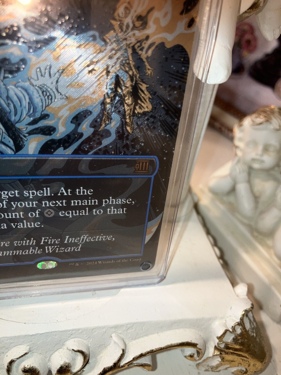 MTG Textured Foil Mana Drain Outlaws of Thunder Junction