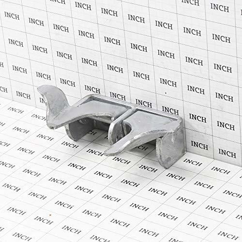 Wall Mount Butterfly Gate Latch 1 3/8" - Picture 5 of 6