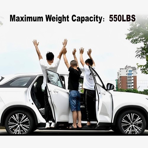 2PCS Running Boards Fits for VW Tiguan L 2017-2024 Nerf Bars Side Step - Picture 7 of 7