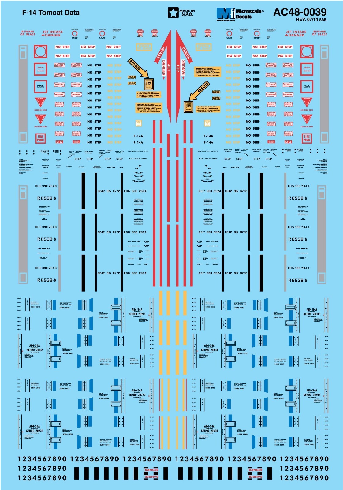 Microscale Decals 1:48 FB-111 A Aardvarks for Academy 48-228 Microscale Decals 1:48 FB-111 A Aardvarks for Academy 48-228