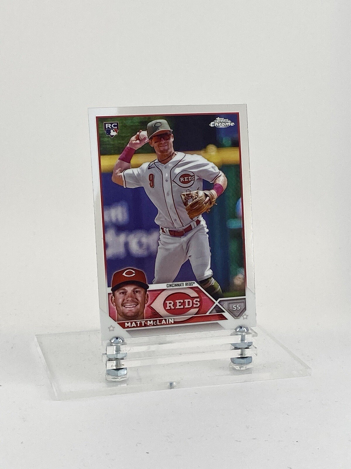 2023 Topps Chrome Update - Matt McLain RC #USC200, CINCINNATI REDS, ROOKIE CARD