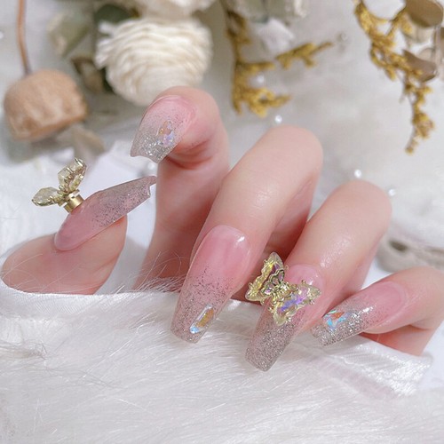 Nail Rhinestones 3D Crystal Butterfly Nail Jewelry Nail Decor Manicure Charms U^ - Picture 9 of 24