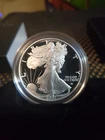 2021 San Francisco  proof Mint Silver Eagle in hand ready to ship 21EMN  Type 2