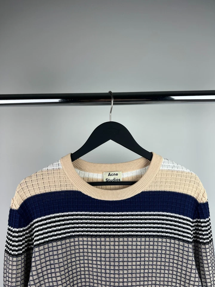 Acne Studios KOOS PSS16 Men's Knit Sweater Size M - Image 3 of 4