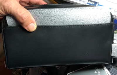 Theory O1109602Q2D 関税送料込 Leather Crossbody Bag Voyager #7312 -Lifetime Warranty