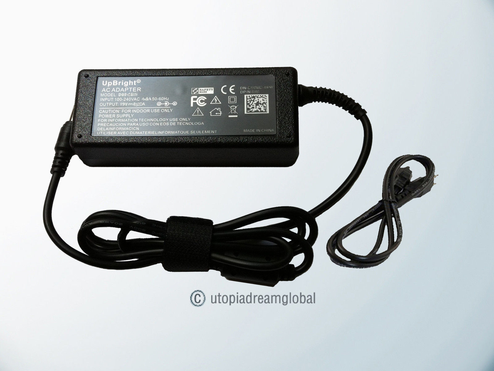 NEW AC Adapter For Hannspree HT231 HT231DPB HT231DPBU HT231HPB HT231HPBU Charger