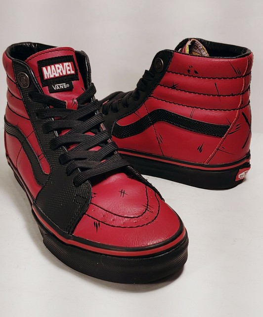 vans marvel deadpool shoes