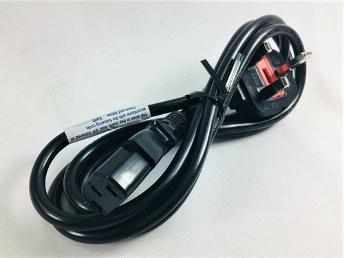 10x Kaltgerätekabel Main Power Cable Stromkabel UK/GB - 1.80m - 3-pin - 5A