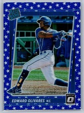 2021 panini donruss optic edward olivares spirit of 76 prizm rc 48/76