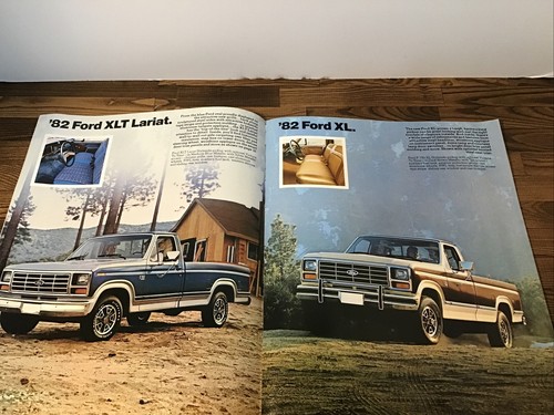 1982 Ford F-Series Truck 22-page Sales Brochure Catalog - F-150 F-100 F-250 - Picture 4 of 6