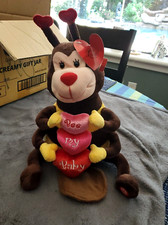 Carlton Cards Animated Singing Plush BEE MY BABY Adorable BIG 13  if you count