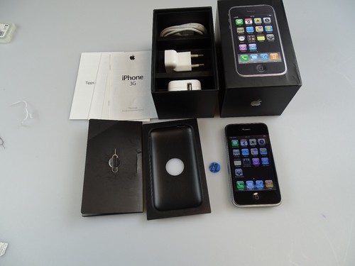 Apple iPhone 3G 8GB Schwarz! Ohne Simlock! Einwandfrei! OVP! IMEI gleich! iOS! - Bild 1 von 9