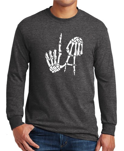 Camiseta Los Ángeles California Costa Oeste Signo de Mano Mangas Largas - Imagen 5 de 13