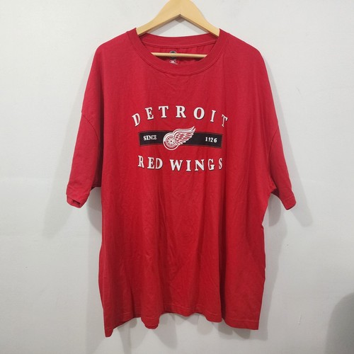NHL Detroit Red Wings Official Licensed T-Shirt Red Short Sleeve Mens Big 3XL - Bild 14 von 22