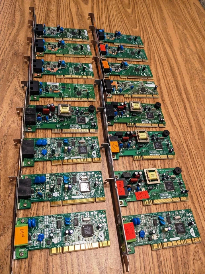 Лот из 16 - шлюз eMachines факс модем внутренний PCI - см. фотографии для моделей - Изображение 3 из 4