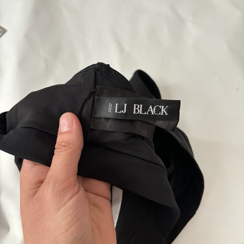 LORNA JANE LJ BLACK padded crop top sports bra Please See Photos - Picture 4 of 9