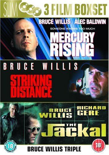 Bruce Willis Triple DVD (2007) Bruce Willis, Becker (DIR) cert 18 3 discs - Picture 1 of 2