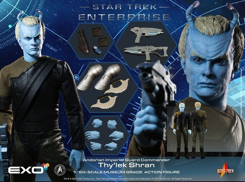 EXO - 6 - Star Trek - Enterprise - Thy'lek Shran - 1/6 Scale Figure 30cm