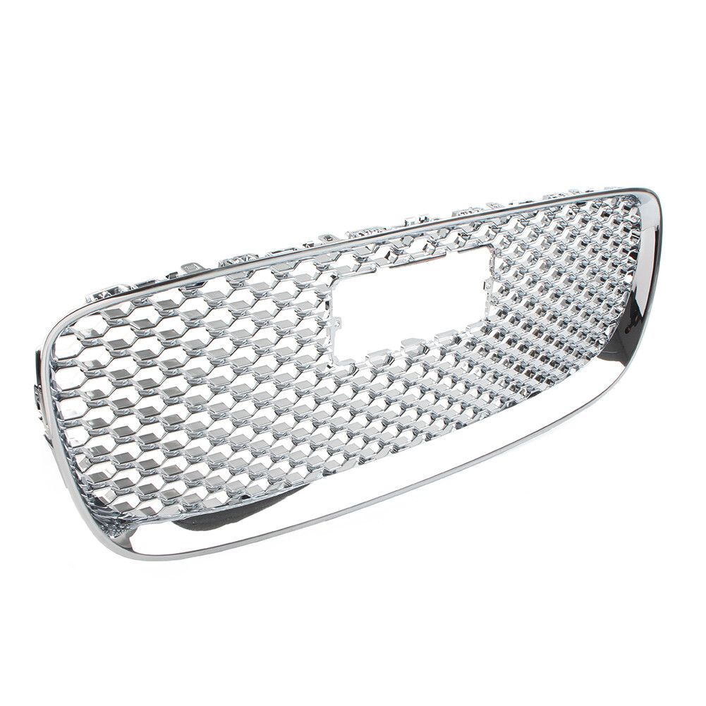 For Jaguar XF 20162019 Front Bumper Air Intake Grille Square Hole