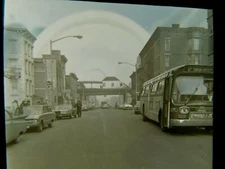Orig 1963 Tompkins Ave Bus Bed-Stuy Brooklyn New York City NYC Photo Negative