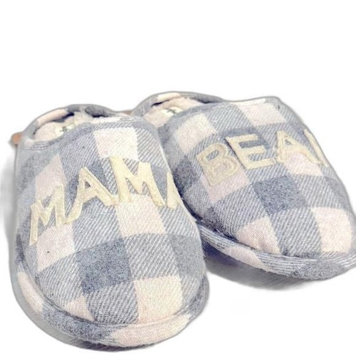 Dearfoams Women's Mama Bear Buffalo Plaid Clog Slipper size XL 11/12 - Picture 3 of 6