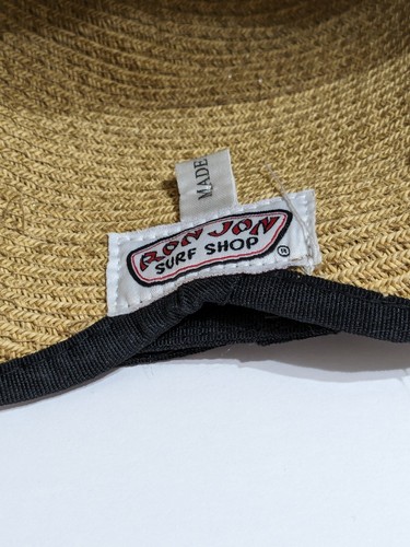 Ron Jon Surf Shop Ladies Sun Block Straw Hat. One Size. Removable Sweatband. - Picture 17 of 19