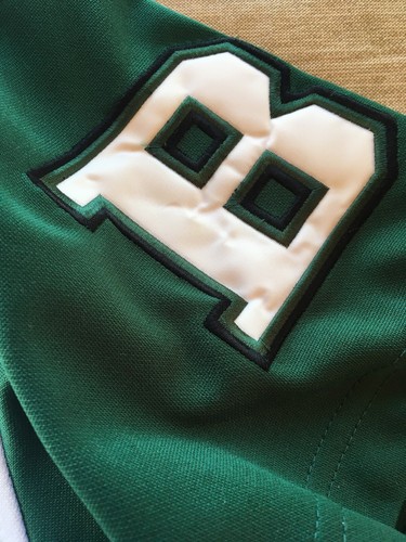 Boston Celtics Boys Small Green White Dri-Fit Shooting Shirt By Colosseum - Picture 3 of 10