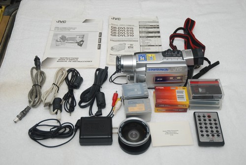 JVC MiniDV Digital Video Camera Camcorder GR-DVL915U Tested Working SD Battery - Picture 2 of 12