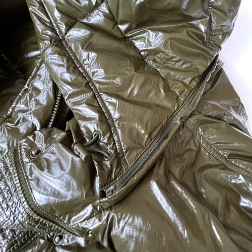 Chaqueta con Capucha Desmontable GapFit Gap Verde Oscuro Puffer Talla Mujer XL - Imagen 9 de 12