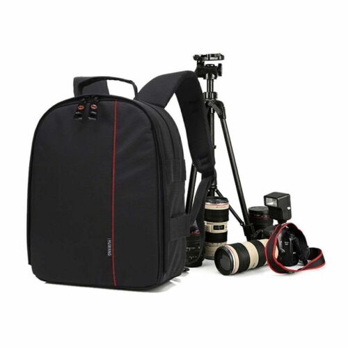 All Sizes Camera Backpack Shoulder Bag Waterproof Case for Canon Nikon Sony DSLR - Picture 6 of 11