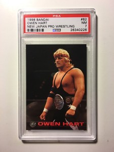 Owen-Hart-1998-Bandai-New-Japan-Pro-Wrestling-62-PSA-7-Near-Mint-WWE-WWF