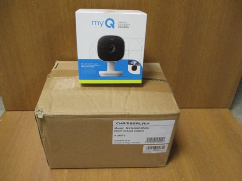 CHANBERLAIN MYQ SMART GARAGE CAMERA BLUETOOH WIRELESS PART#MYQ-SGC2WCH, 100% NEW