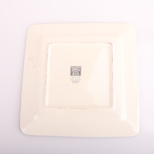 TABLETOPS UNLIMITED GALLERY Square Dinner Plates MEDITERRANEAN 10-3/4" - Picture 7 of 8