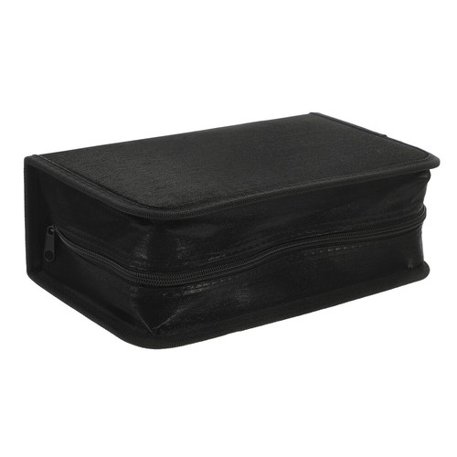 CD Case 128 Capacity DVD Storage Case Rectangle CD Holder Storage Case Car CD - Afbeelding 7 van 12