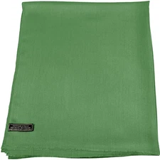 CJ Apparel Forest Green Solid Color Nepalese Fringe Shawl Seconds Pashmina NEW