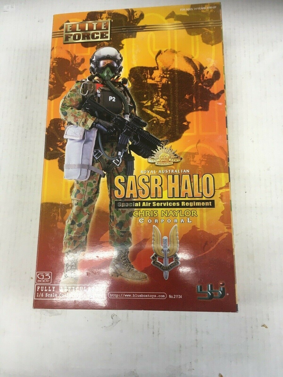 未開封 ELITE FORCE SASR HALO CHRIS NAYLOR BBi Elite Force 1/6 Royal Australian SASR HALO Corporal