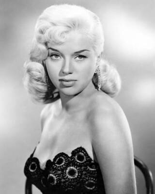 British actress Diana Dors circa 1955 Old Movie Photo