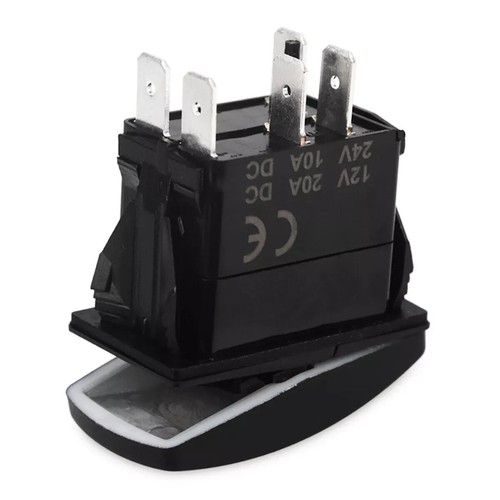 Blue/Red/Green Light Control Rocker Toggle Switch For ATV UTV ARB Carling Truck - Picture 3 of 41