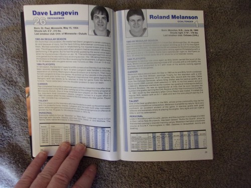 1984-85 NEW YORK ISLANDERS MEDIA GUIDE Yearbook 1985 MIKE BOSSY DENIS POTVIN NHL - Picture 14 of 24