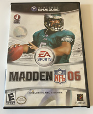 Madden NFL 06 (Nintendo GameCube, 2005) with manual, tested and working