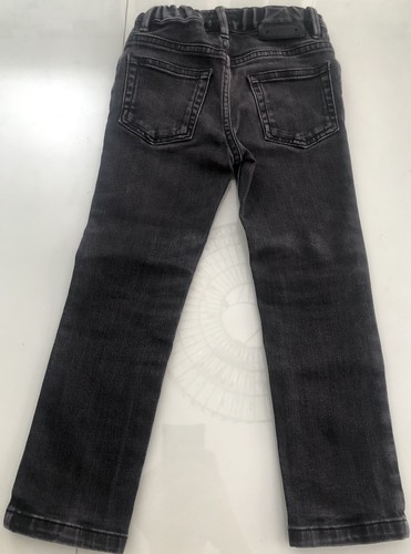 Brand New Auth Black Burberry Skinny Jeans Boys Adjustable Size 4Y Pristine Rare - Picture 6 of 7