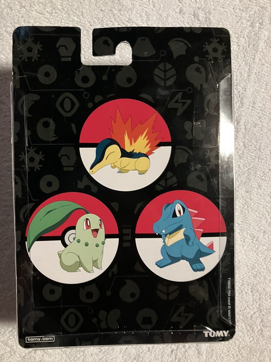 TOMY Nintendo Pokemon Generation 2 Starter 3 Pack Totodile TOMY Nintendo Pokemon Generation 2 Starter 3 Pack Totodile