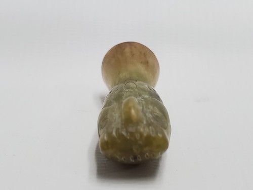 Vintage Jade Eule Kerze Flamme Schnüffler 21g 2,5 Zoll - Bild 9 von 24