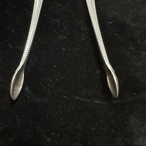 Antique Silver Sprung Sugar Tongs - 1770 to 1784 - Picture 7 of 13