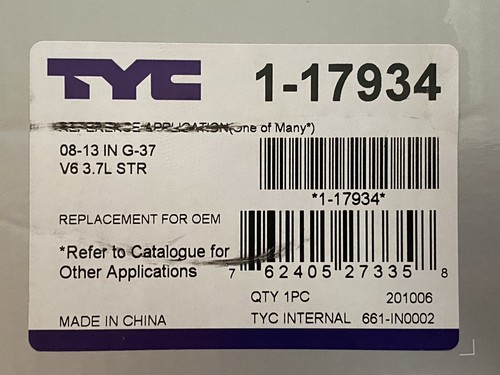 TYC 1-17934 Starter Motor for Select G25 G37 Q50 Q60 Q70 Q70L QX50 QX70 370Z etc - Picture 8 of 8