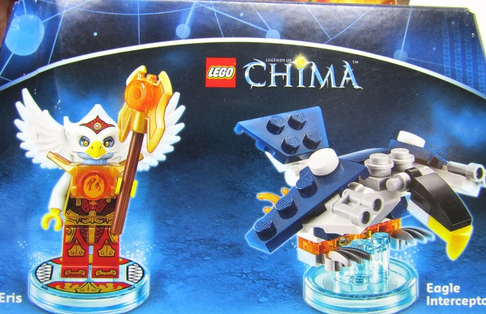 LEGO Dimensions Legends of Chima Fun Pack 71232 Eris & Eagle Interceptor Nuevo Foto 4 de 4