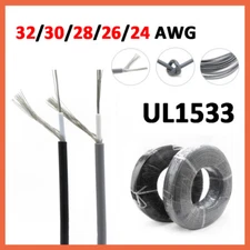 Stranded Tinned Copper PVC Cable Wire Single Core Shielded 32/30/28/26/24 AWG